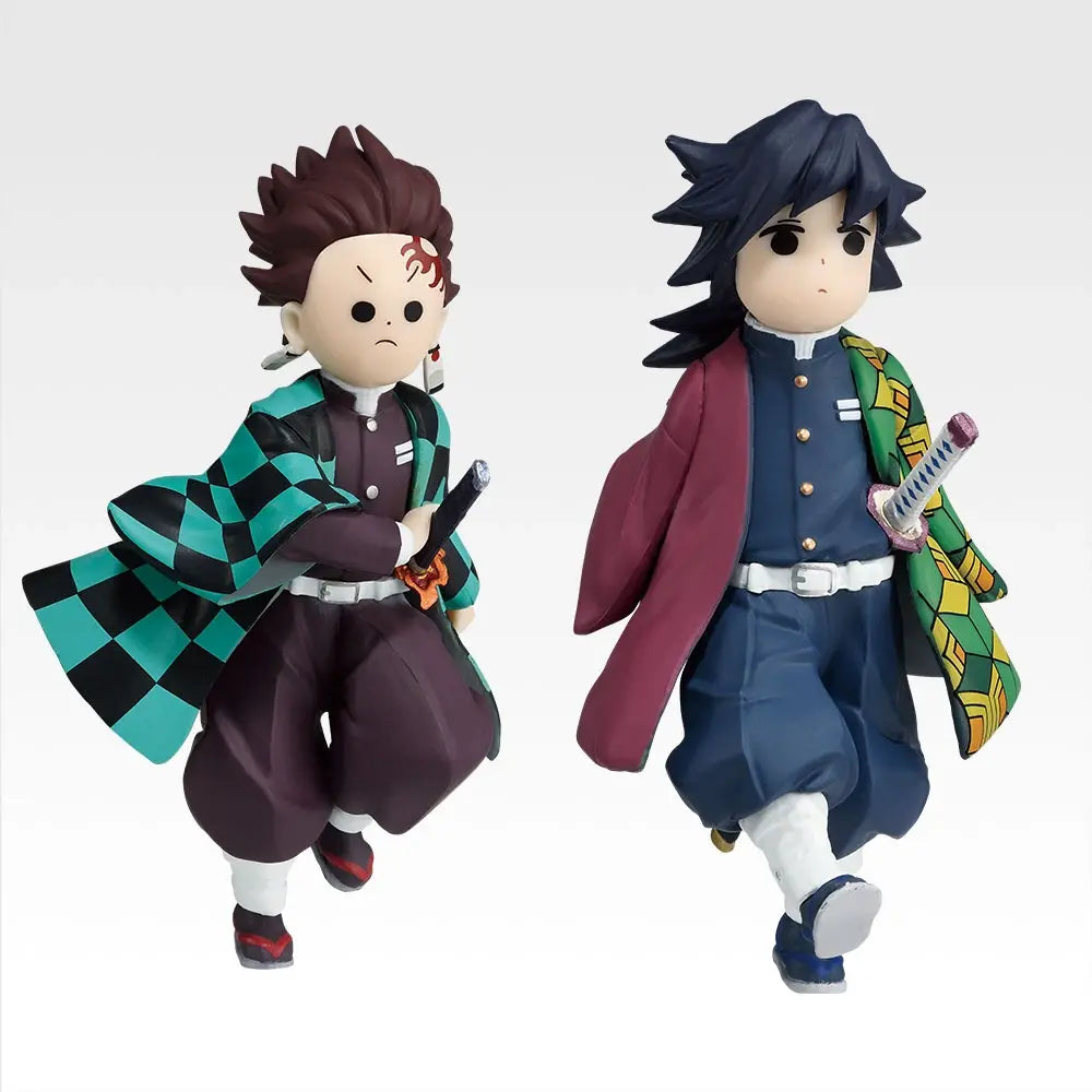Ichiban Kuji Demon Slayer: Kimetsu no Yaiba Upper Rank Two - D Prize Tanjiro and Giyu's Toddler Figures (2 Types)