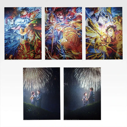Ichiban Kuji Demon Slayer: Kimetsu no Yaiba Upper Rank Two - E Prize Metallic Visual Sheet (5 Types)