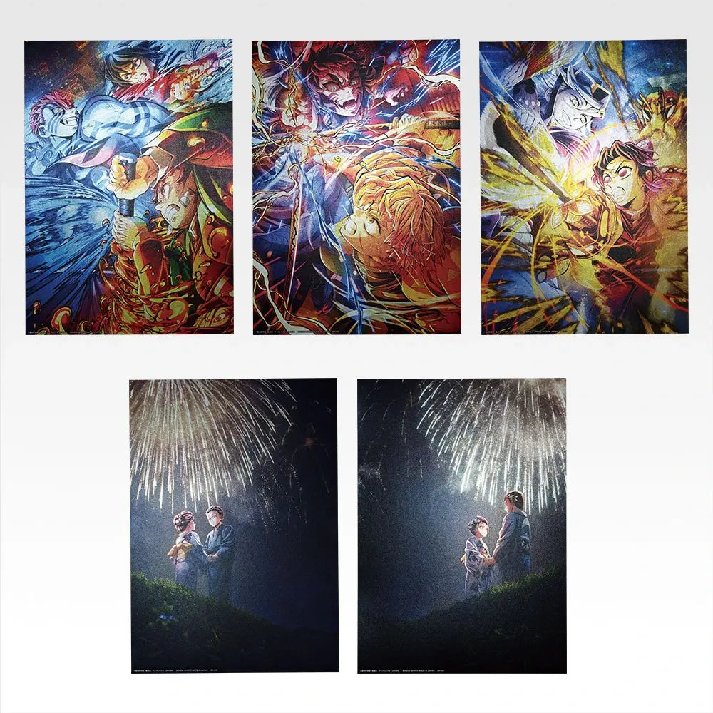 Ichiban Kuji Demon Slayer: Kimetsu no Yaiba Upper Rank Two - E Prize Metallic Visual Sheet (5 Types)