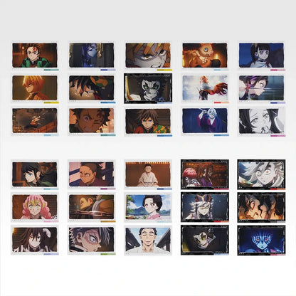 Ichiban Kuji Demon Slayer: Kimetsu no Yaiba Upper Rank Two - G Prize Photo Style Card Set Complete Set of 10 Types