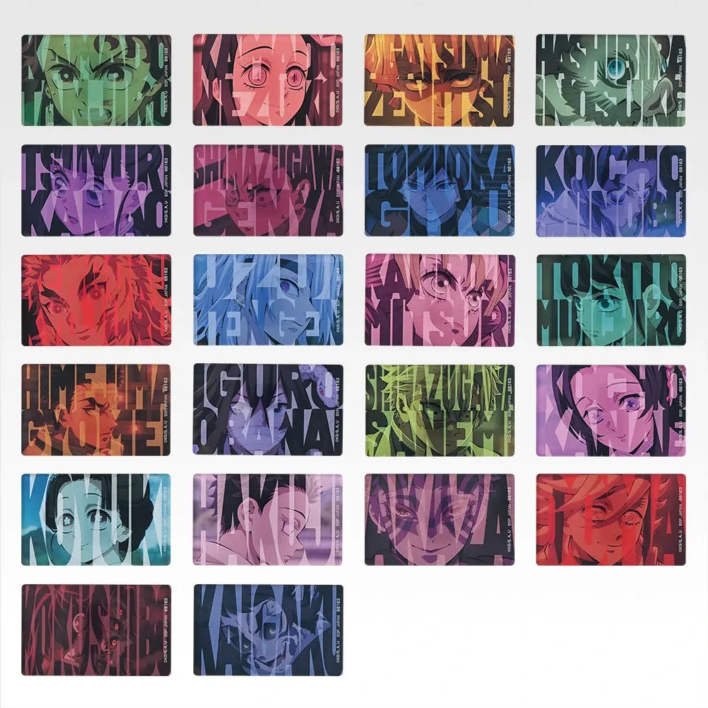 Ichiban Kuji Demon Slayer: Kimetsu no Yaiba Upper Rank Two - H Prize Acrylic Badge Complete Set of 22 Types