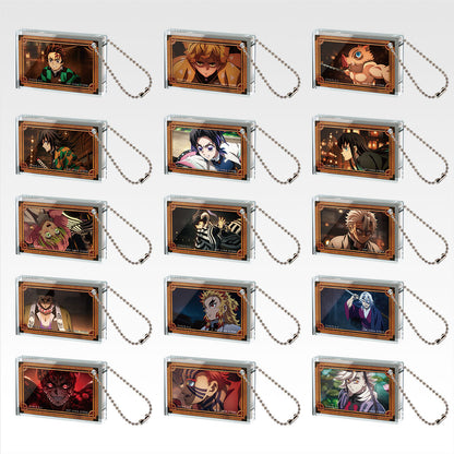 Ichiban Kuji Demon Slayer Sister's Revenge - E Prize Acritz Keychain (Complete Set of 15 Types)