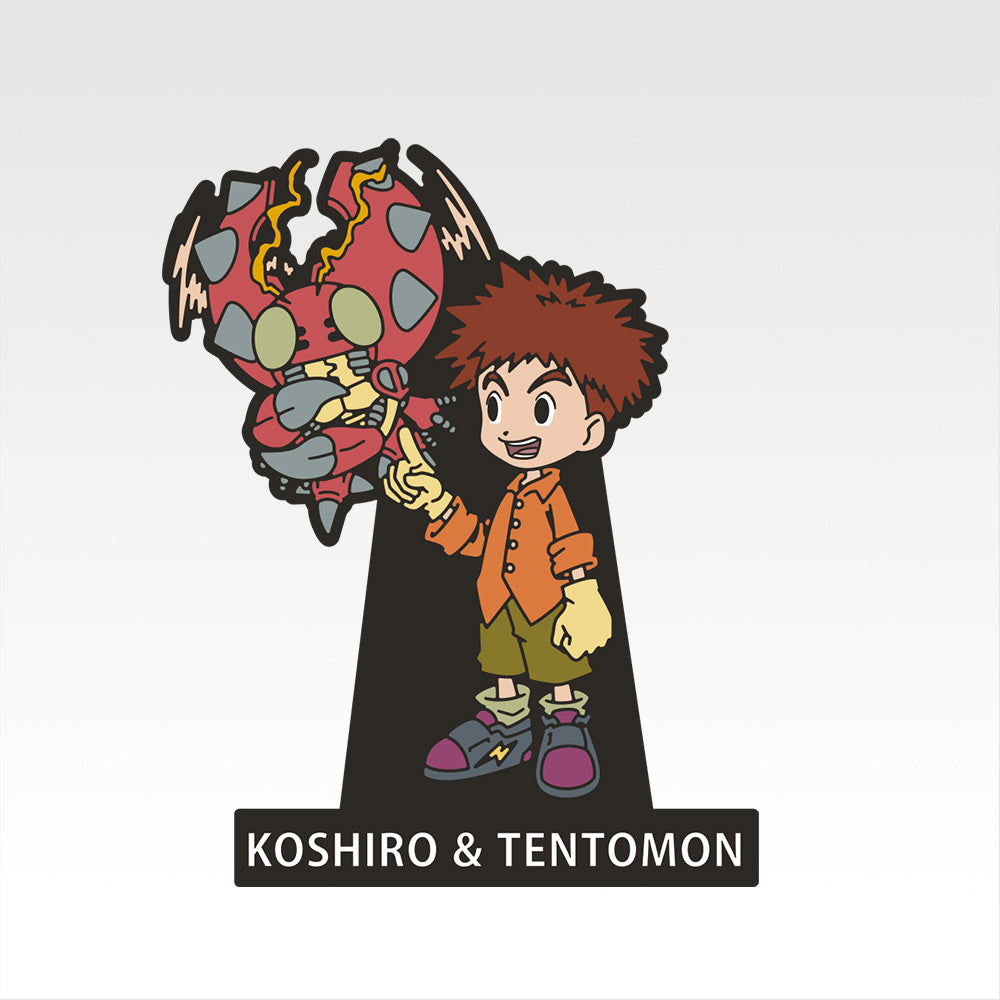 Ichiban Kuji Digimon Series Collision of Light and Darkness - G Prize Rubber Stand Complete Set of 15 Types