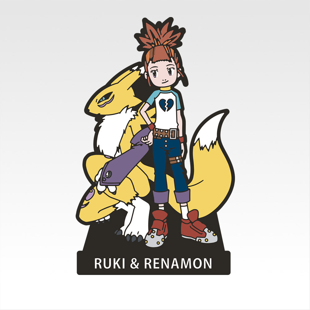 Ichiban Kuji Digimon Series Collision of Light and Darkness - G Prize Rubber Stand Complete Set of 15 Types