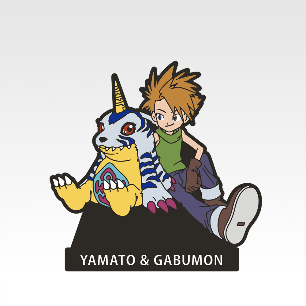 Ichiban Kuji Digimon Series Collision of Light and Darkness - G Prize Rubber Stand Complete Set of 15 Types