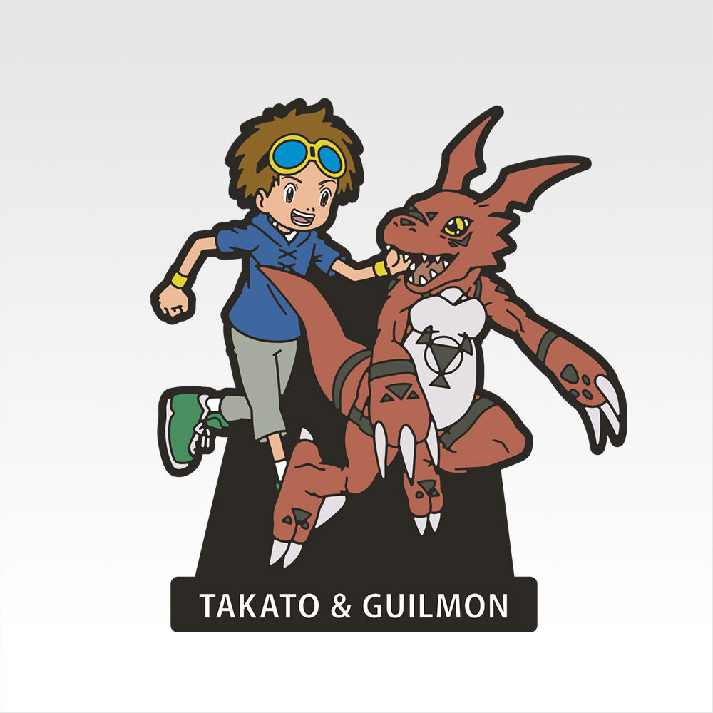 Ichiban Kuji Digimon Series Collision of Light and Darkness - G Prize Rubber Stand Complete Set of 15 Types