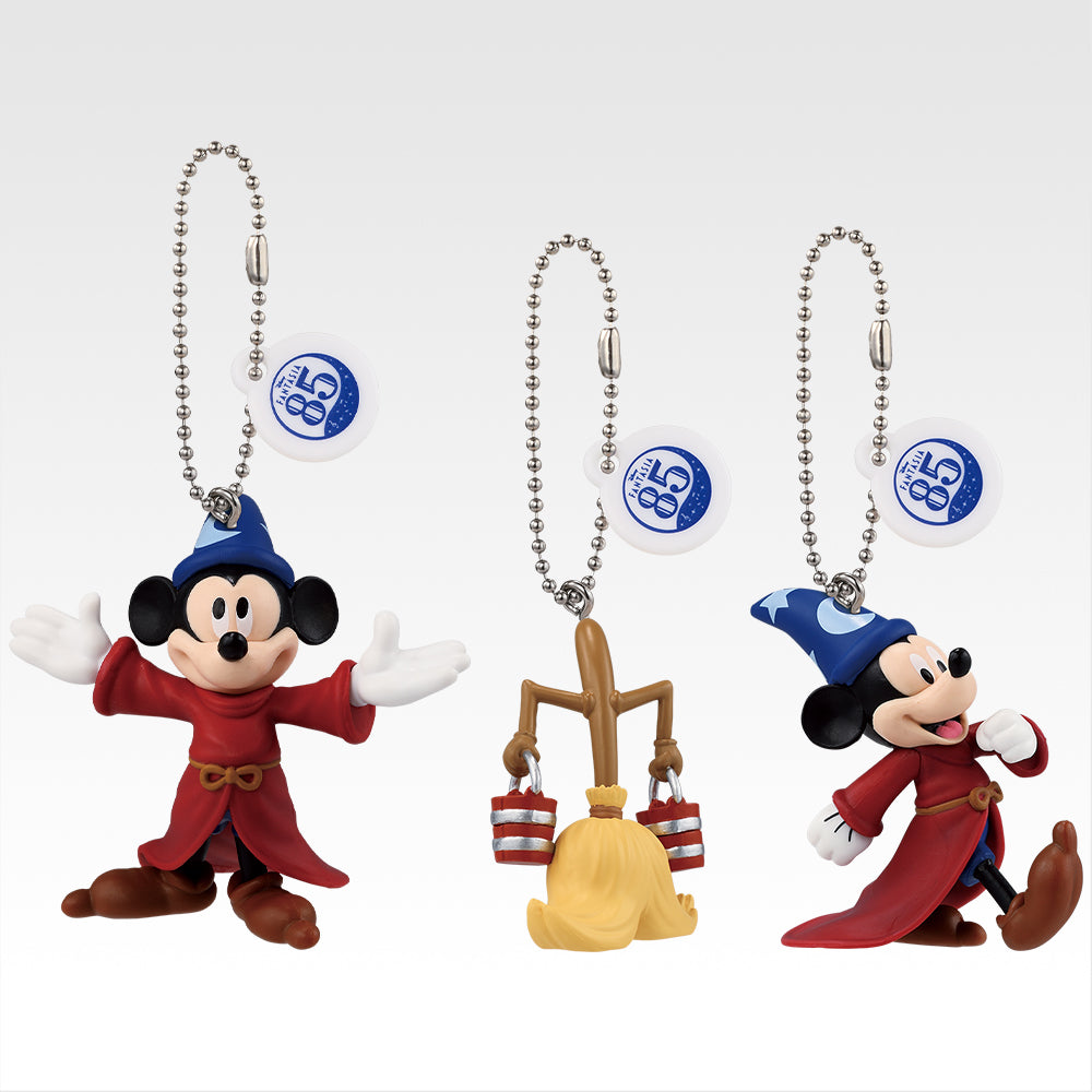 Ichiban Kuji Disney FANTASIA 85th Anniversary Memories of Mickey - C Prize Mini Figure Charms FANTASIA 85th Complete Set of 3 Types