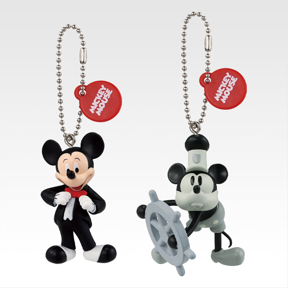 Ichiban Kuji Disney FANTASIA 85th Anniversary Memories of Mickey - D Prize Mini Figure Charm Mickey's Collection Complete Set of 2 Types