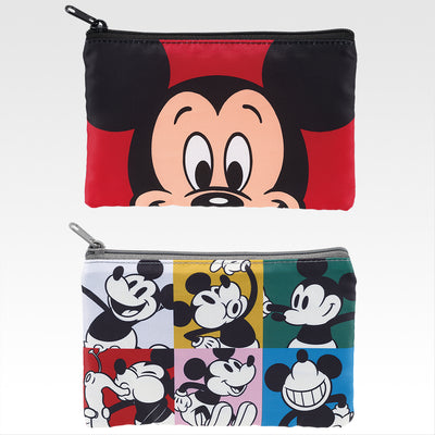 Ichiban Kuji Disney FANTASIA 85th Anniversary Memories of Mickey - E Prize Mickey Memorial Pouch Complete Set of 2