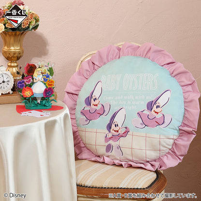 Ichiban Kuji Disney Melody in a Dream - B Prize Young Oysters Cushion