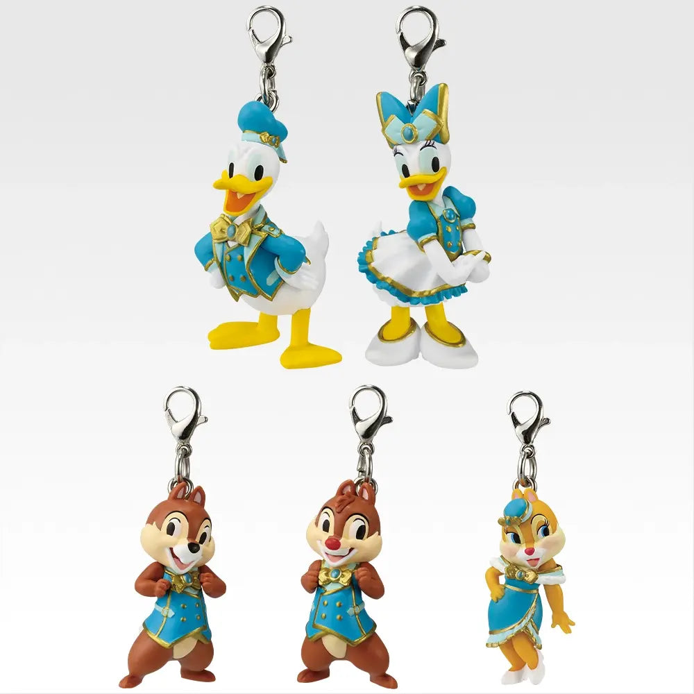 Ichiban Kuji Disney World of Imagination - E Prize Mini Figure Charm Friends Complete Set of 5 Types
