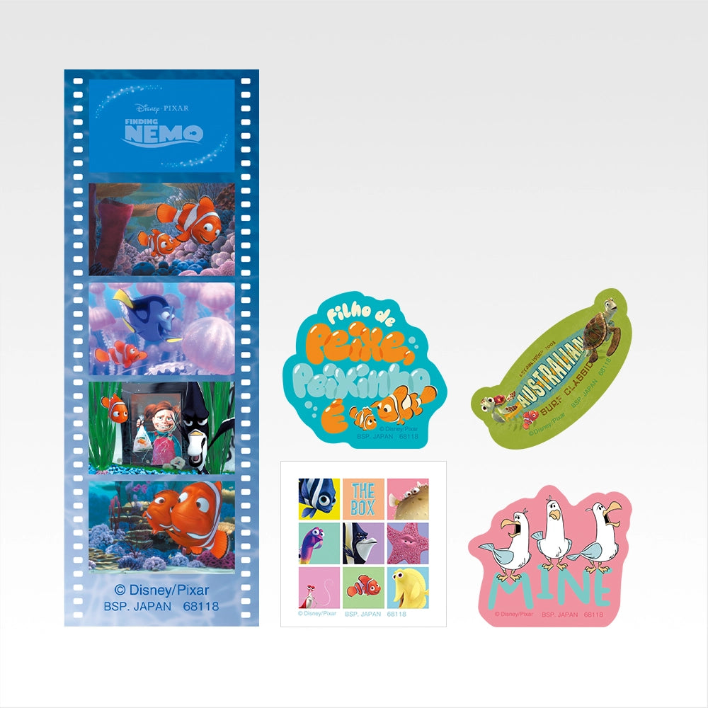 Ichiban Kuji Disney World of Imagination - G Prize Clear Bookmark & Sticker Set Complete Set of 10 Types