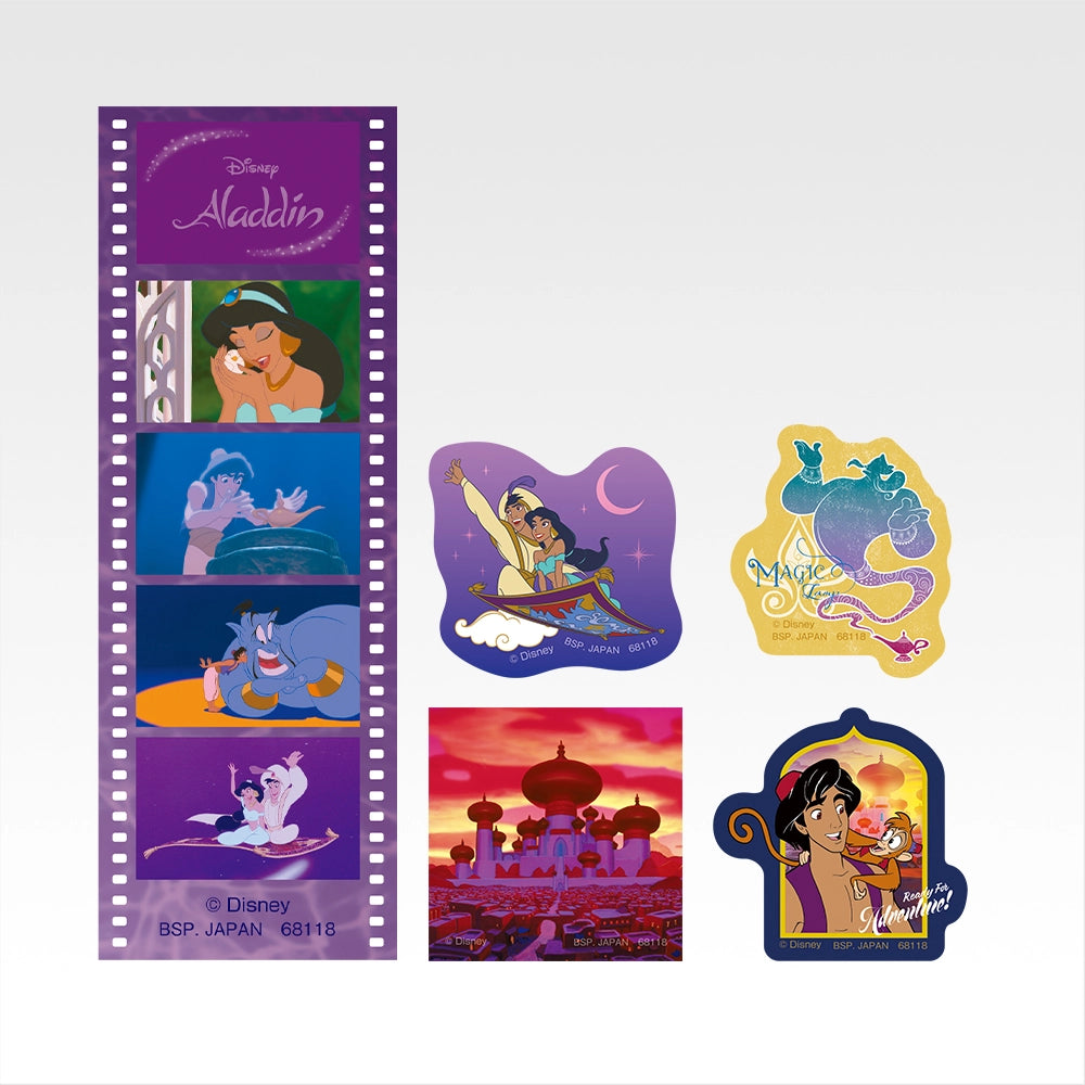 Ichiban Kuji Disney World of Imagination - G Prize Clear Bookmark & Sticker Set Complete Set of 10 Types