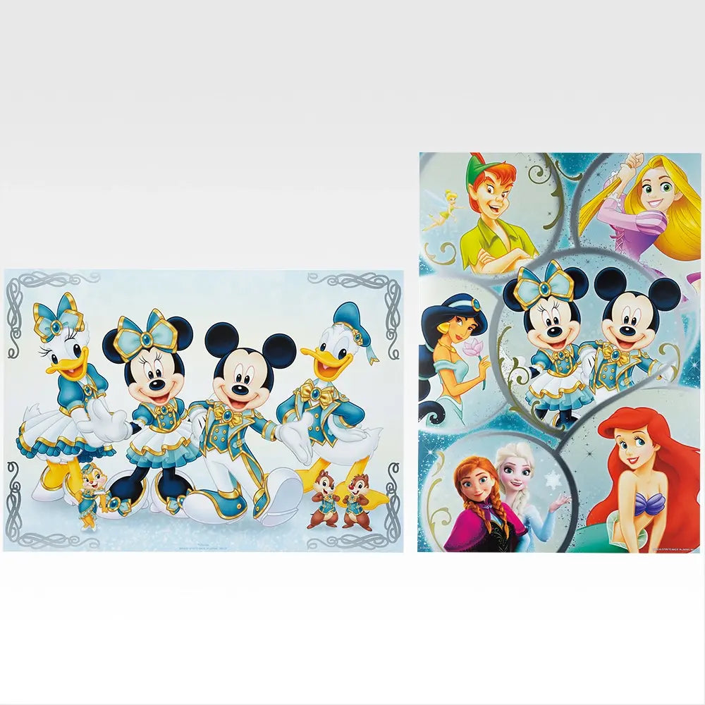 Ichiban Kuji Disney World of Imagination - Special Prize Disney Special Poster Complete Set of 2 Types