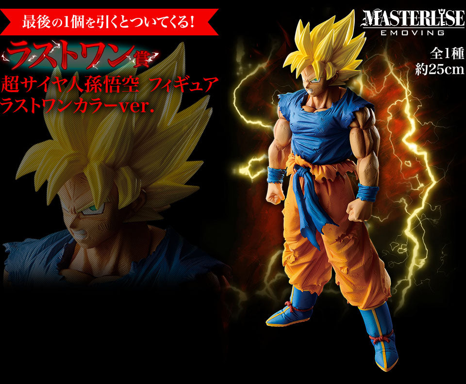 Ichiban Kuji Dragon Ball BATTLE OF WORLD LAST ONE Prize - Super Saiyan Son Goku Figure