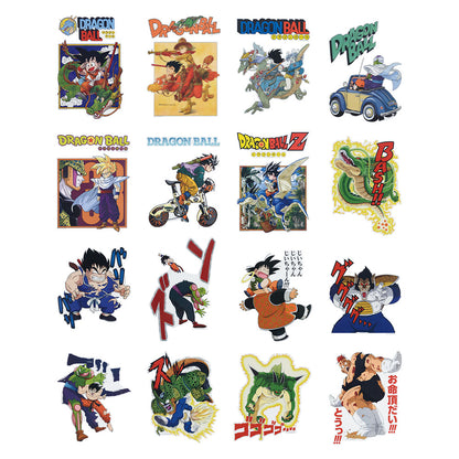 Ichiban Kuji Dragon Ball Dragon History II - H Prize Die-cut Visual Board Complete Set of 16 Types
