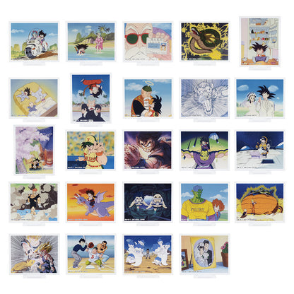 Ichiban Kuji Dragon Ball Dragon History II - E Prize Scene Photo Acrylic Stand Complete Set of 24 Types