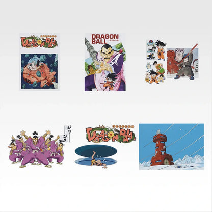 Ichiban Kuji Dragon Ball EX Showdown! Red Ribbon Army - I Prize Visual Sheet Complete Set of 6 Types