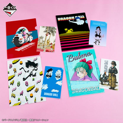 Ichiban Kuji Dragon Ball Fantastic Adventure - G Prize: Clear Files + Stickers Complete Set