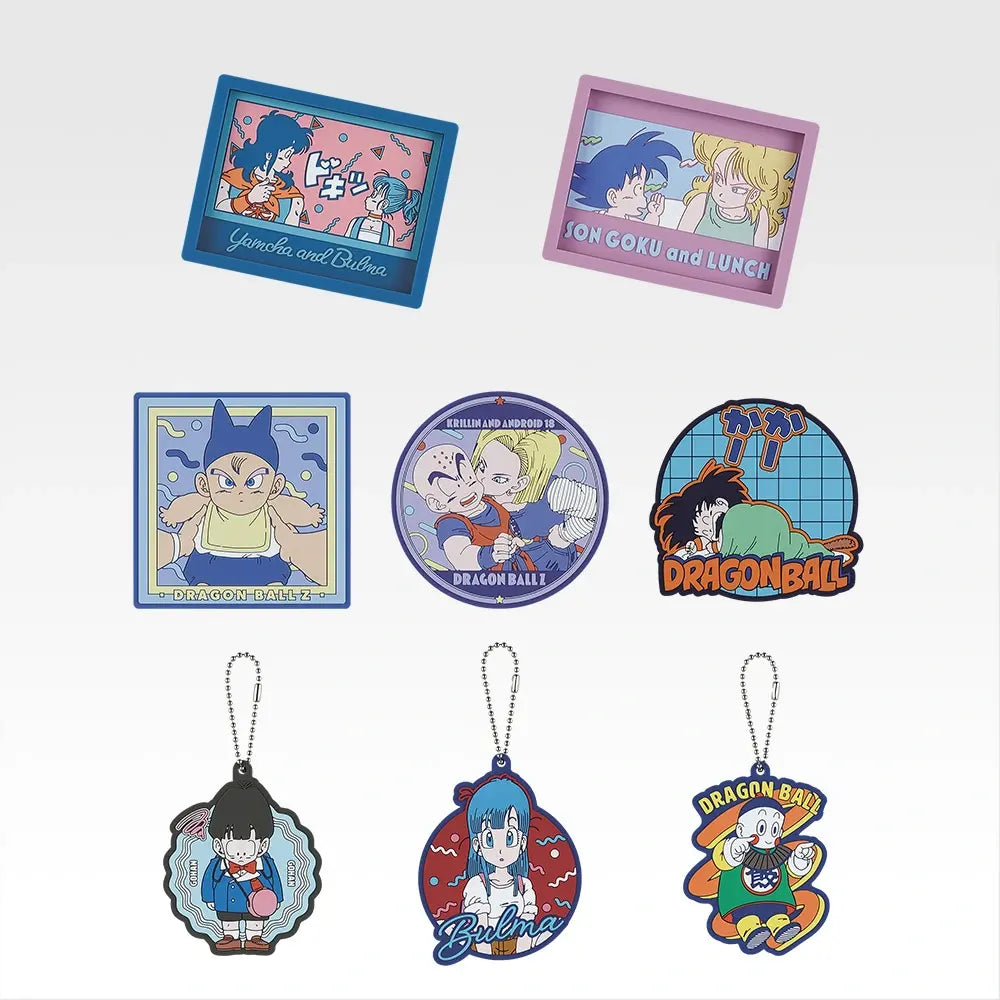 Ichiban Kuji Dragon Ball Fantastic Adventure 2 - G Prize Rubber Assortment Complete Set of 8 Types