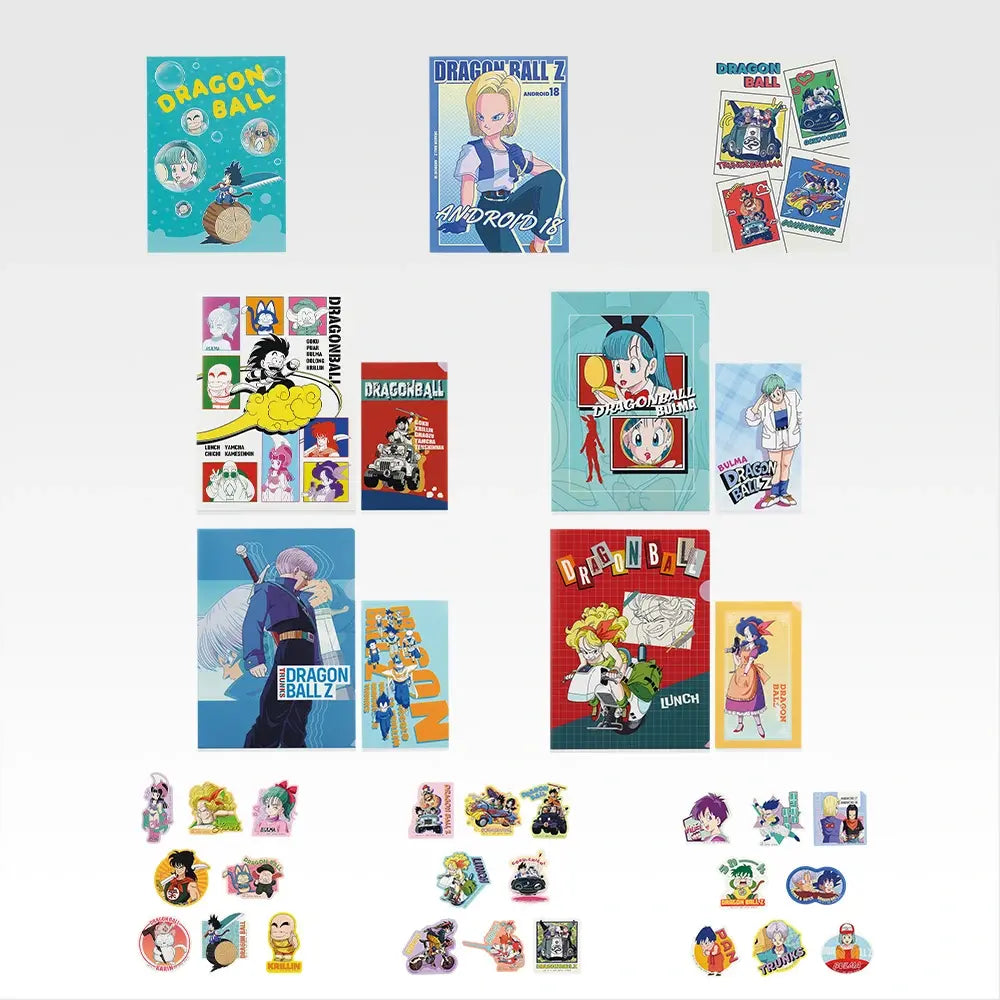 Ichiban Kuji Dragon Ball Fantastic Adventure 2 - H Prize Stationery Assortment Complete Set of 10 Types