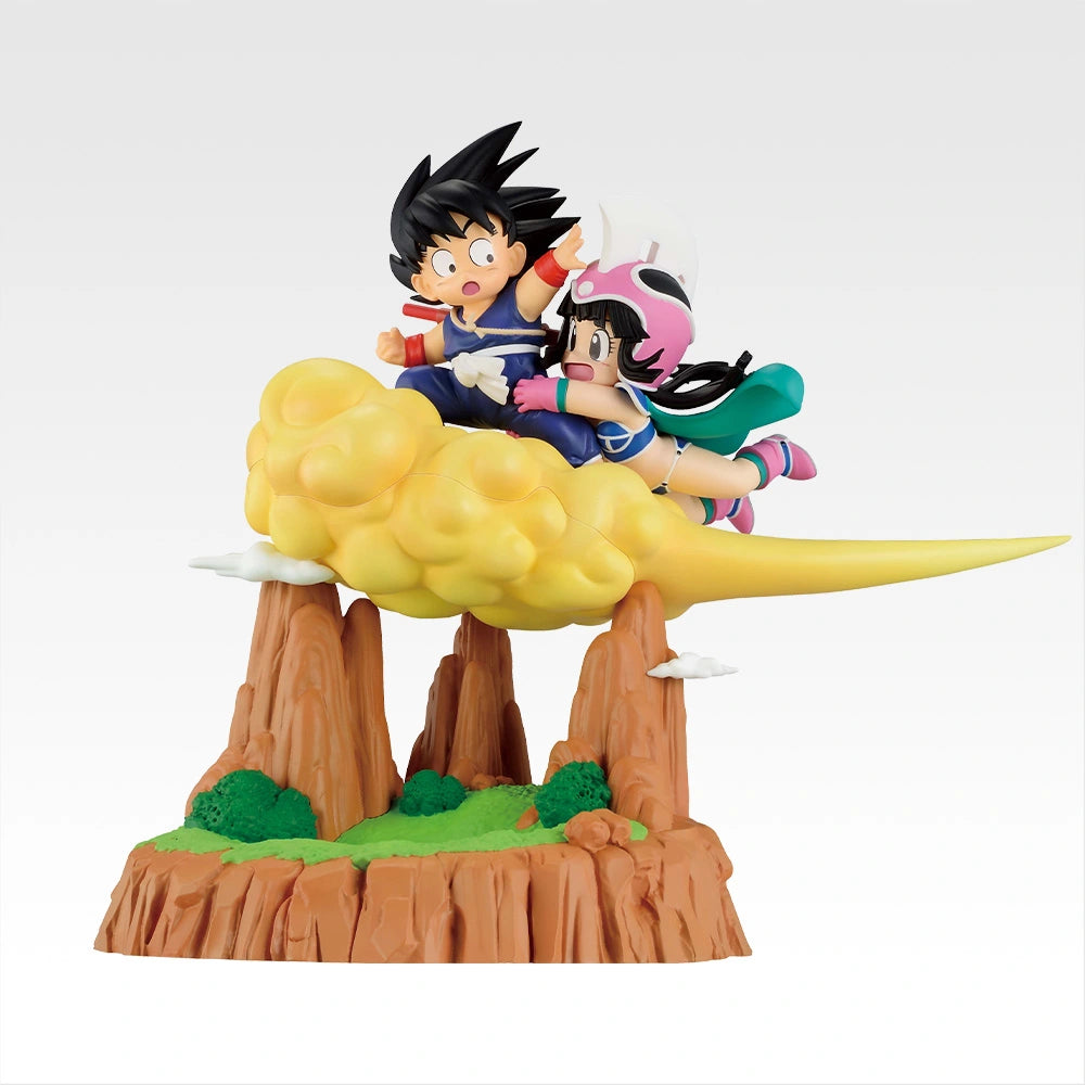 Ichiban Kuji Dragon Ball Fantastic Adventure 2 - Last One Prize Son Goku & Chi-Chi Accessory Holder Figure