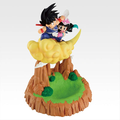 Ichiban Kuji Dragon Ball Fantastic Adventure 2 - Last One Prize Son Goku & Chi-Chi Accessory Holder Figure