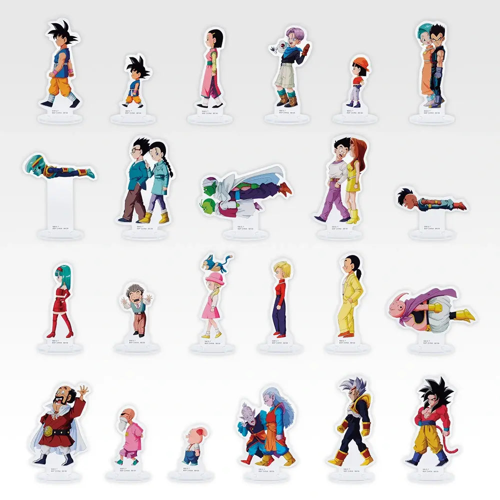 Ichiban Kuji Dragon Ball GT - G Prize Acrylic Stand Complete Set of 23 Types
