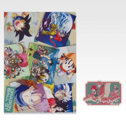 Ichiban Kuji Dragon Ball GT - I Prize Clear File & Sticker Set Complete Set of 11 Types