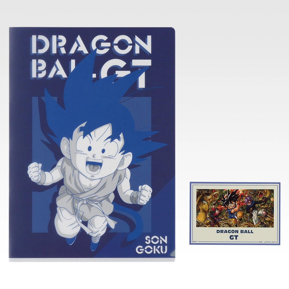 Ichiban Kuji Dragon Ball GT - I Prize Clear File & Sticker Set Complete Set of 11 Types