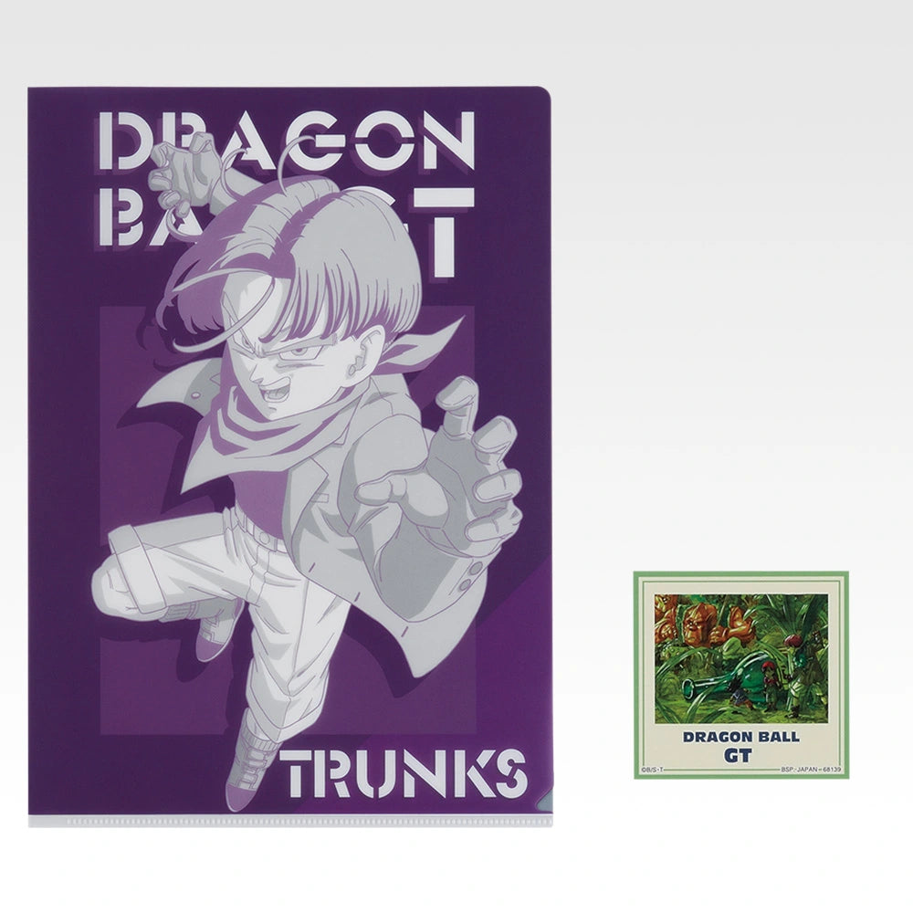 Ichiban Kuji Dragon Ball GT - I Prize Clear File & Sticker Set Complete Set of 11 Types