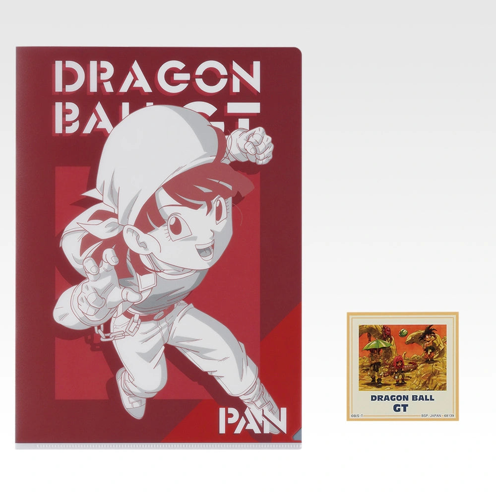 Ichiban Kuji Dragon Ball GT - I Prize Clear File & Sticker Set Complete Set of 11 Types