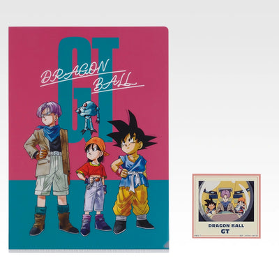 Ichiban Kuji Dragon Ball GT - I Prize Clear File & Sticker Set Complete Set of 11 Types