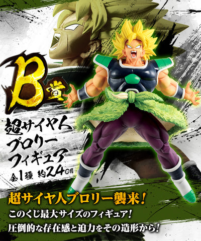 Ichiban Kuji Dragon Ball Rising Fighters with Dragonball Legends - B Prize Super Saiyan Broly Figure