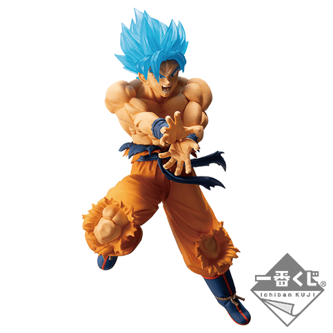 Ichiban Kuji Dragon Ball Saiyan Super Decisive Battle - C Prize Super Saiyan God Son Goku '18 Figure