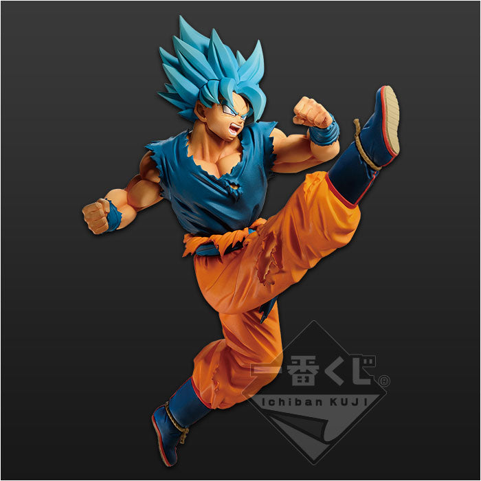 Ichiban Kuji Dragon Ball Super Warrior Battle Retsuden Z - G Prize Movie Version Super Saiyan God Son Goku Figure