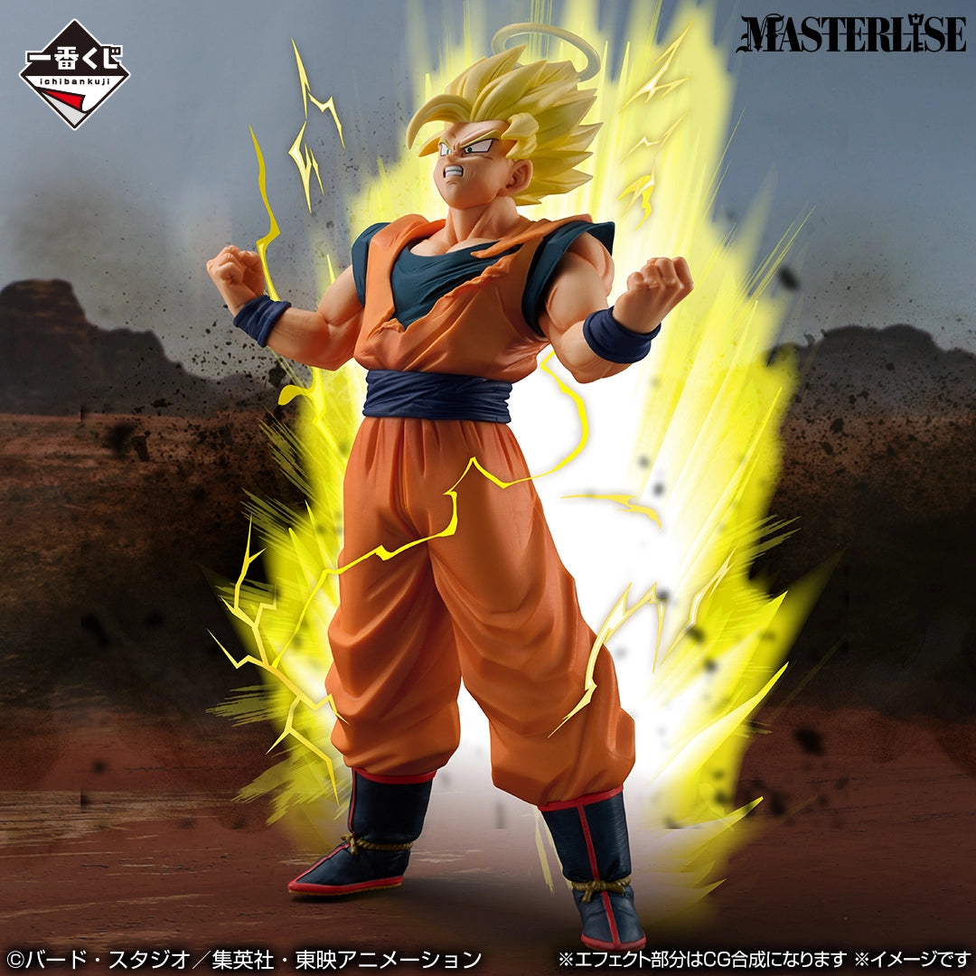 Ichiban Kuji Dragon Ball The Chronicle of Goku - D Prize Super Saiyan 2 Son Goku Masterlise Figure