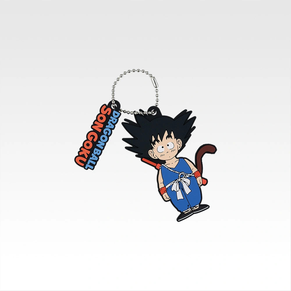 Ichiban Kuji Dragon Ball The Chronicle of Goku - H Prize Rubber Charm Complete Set of 8 Types