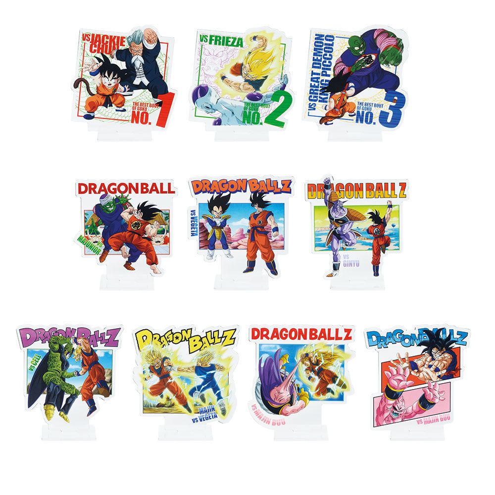 Ichiban Kuji Dragon Ball VS Omnibus CROSS - H Prize Acrylic Stand Complete Set of 10 Types