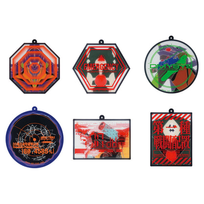 Ichiban Kuji Evangelion Operation Yamato - E Prize Rubber Collection Complete Set of 6 Types