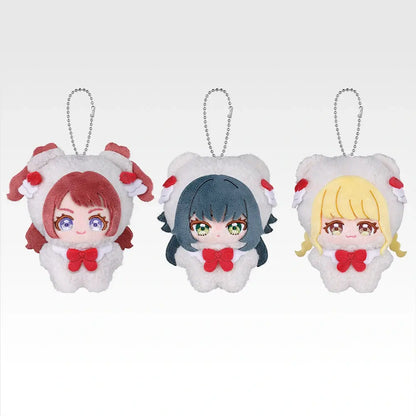 Ichiban Kuji Gakuen Idolmaster Part 4 - F Prize Kiraraizu Mascots (3 Types)