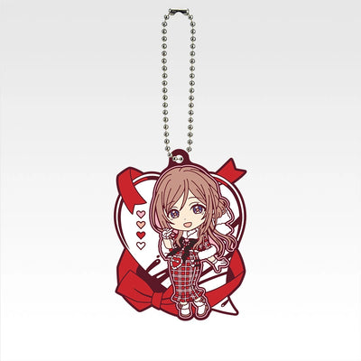 Ichiban Kuji Gakuen Idolmaster Part 4 - H Prize Kyun Chara Rubber Charms Complete Set of 12