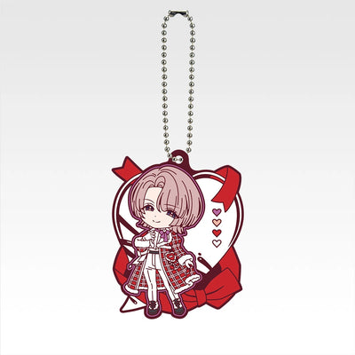 Ichiban Kuji Gakuen Idolmaster Part 4 - H Prize Kyun Chara Rubber Charms Complete Set of 12