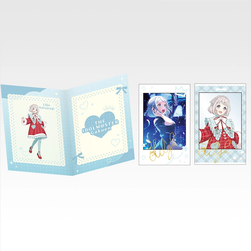 Ichiban Kuji Gakuen Idolmaster Part 4 - G Prize Photo Card Complete Set of 12