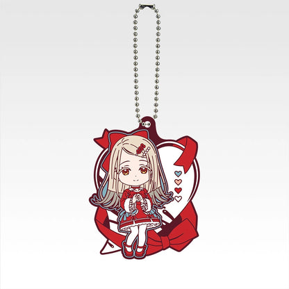 Ichiban Kuji Gakuen Idolmaster Part 4 - H Prize Kyun Chara Rubber Charms Complete Set of 12