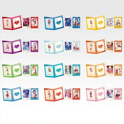 Ichiban Kuji Gakuen Idolmaster Part 4 - G Prize Photo Card Complete Set of 12