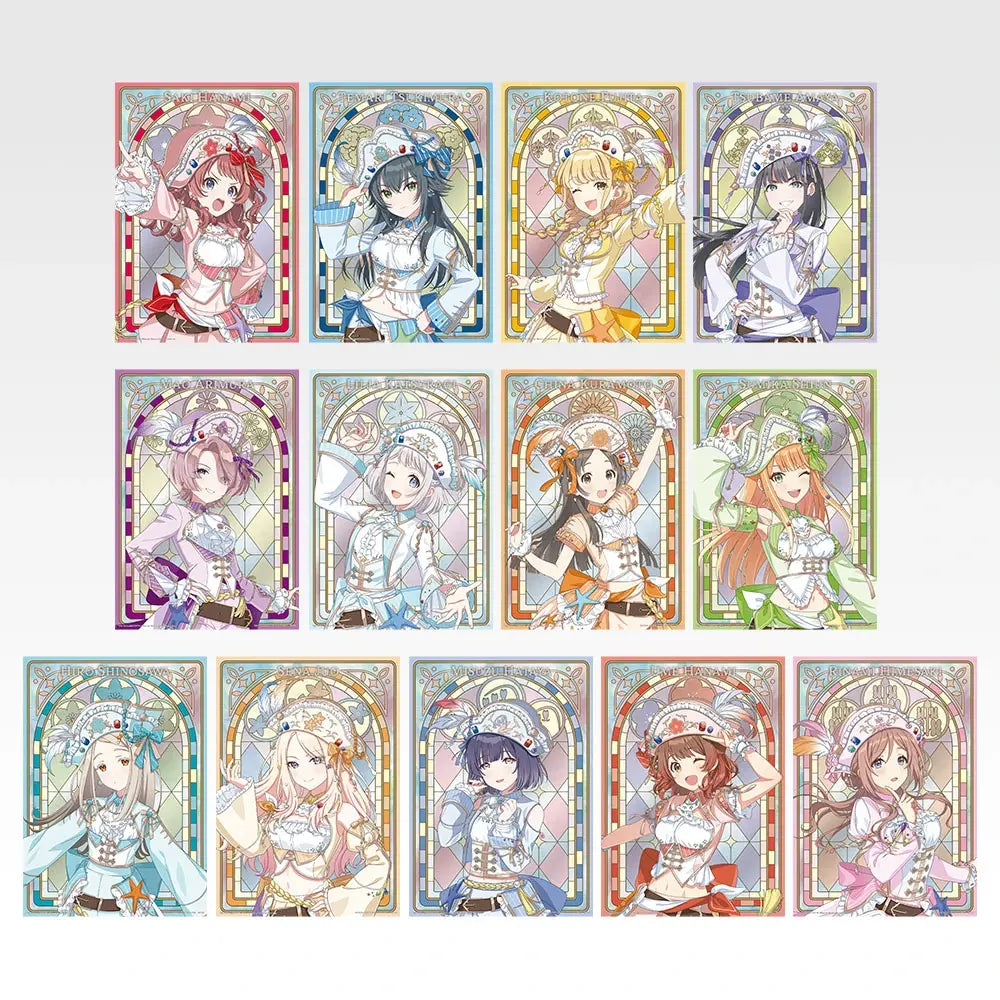 Ichiban Kuji Gakuen Idolmaster Part 6 - D Prize Original Illustration Metallic Poster (13 Types)