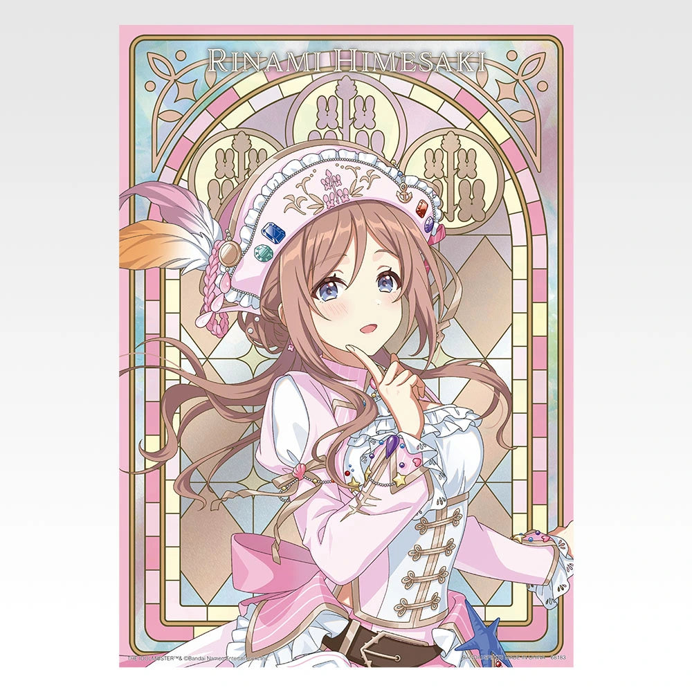Ichiban Kuji Gakuen Idolmaster Part 6 - D Prize Original Illustration Metallic Poster (13 Types)