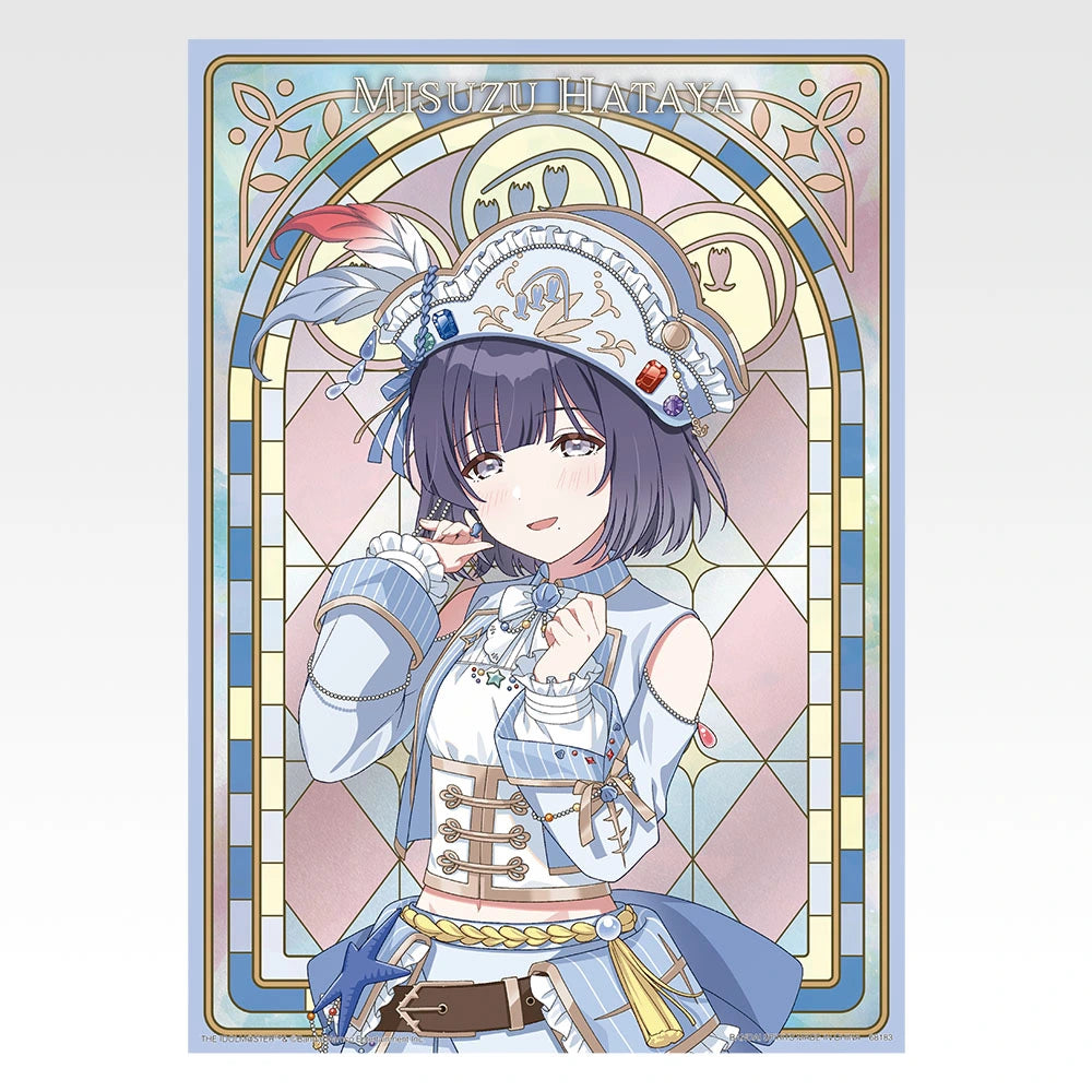 Ichiban Kuji Gakuen Idolmaster Part 6 - D Prize Original Illustration Metallic Poster (13 Types)