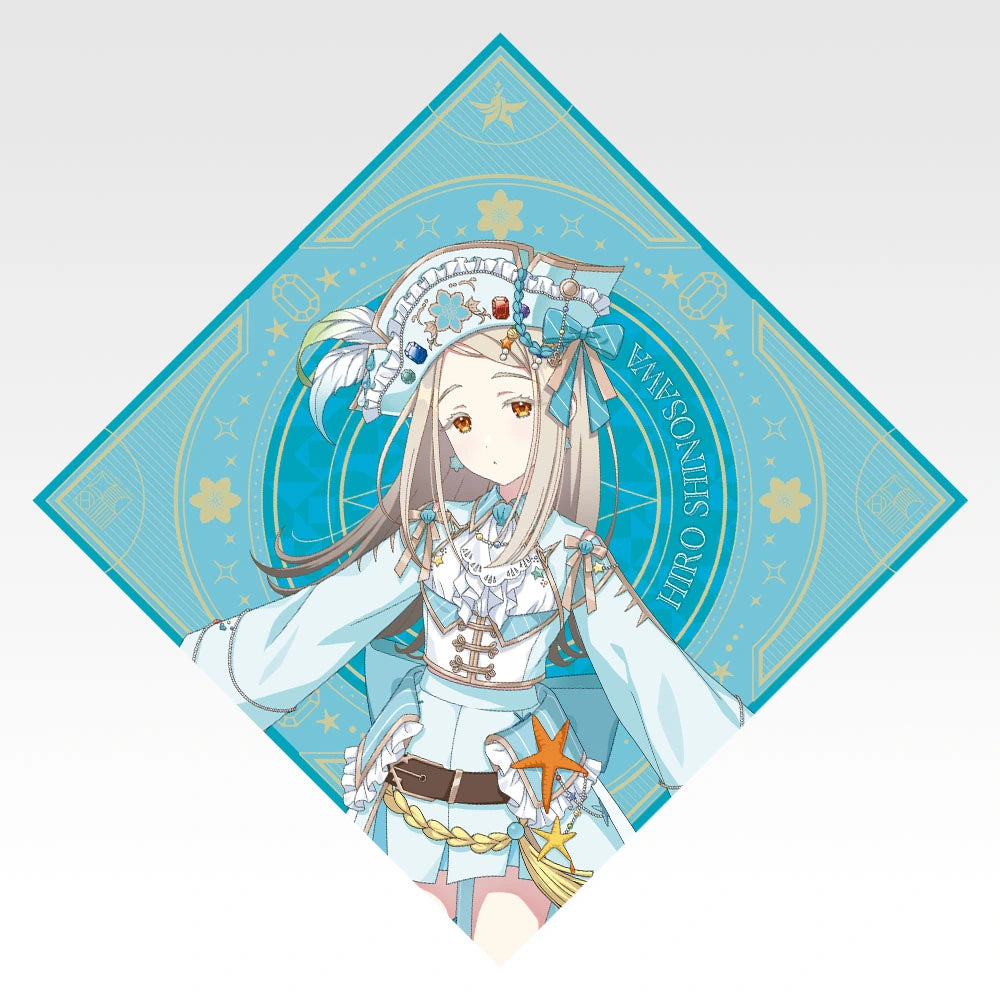 Ichiban Kuji Gakuen Idolmaster Part 6 - F Prize Original Illustration Bandana Towels Complete Set Of 13 Types